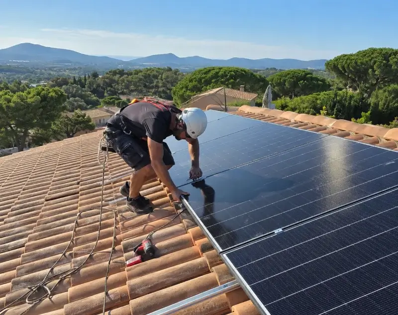 Installateur panneaux solaires Parcé — pose photovoltaïque sur toiture