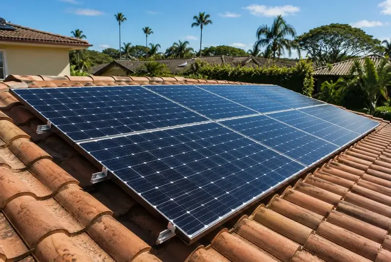 Installation de panneaux solaires à Parcé